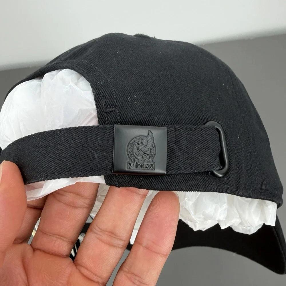 Adidas World Cup 2026 Team MEXICO Soccer Hat KE7873 OSFM Adjustable Black New - Picture 5 of 7